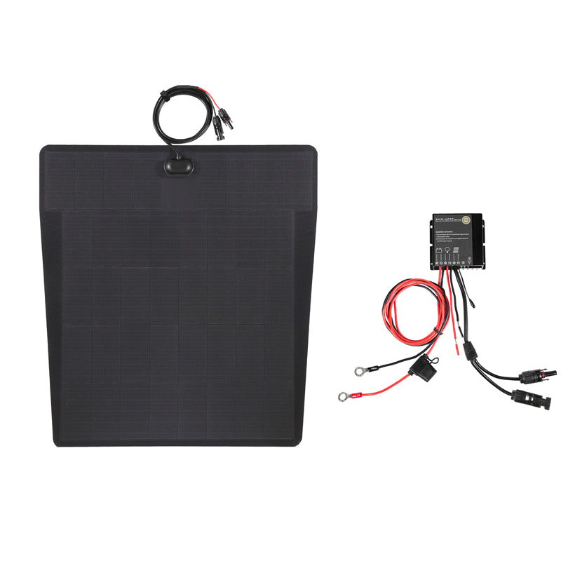 Isuzu D-Max (2012-2024) 100W Hood/ Bonnet Flexible Solar Panel-3