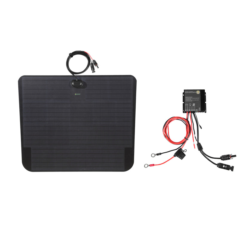 Toyota Hilux 6th 7th (1997-2015) Lensun Solar 90W Hood Flexible Solar Panel-3